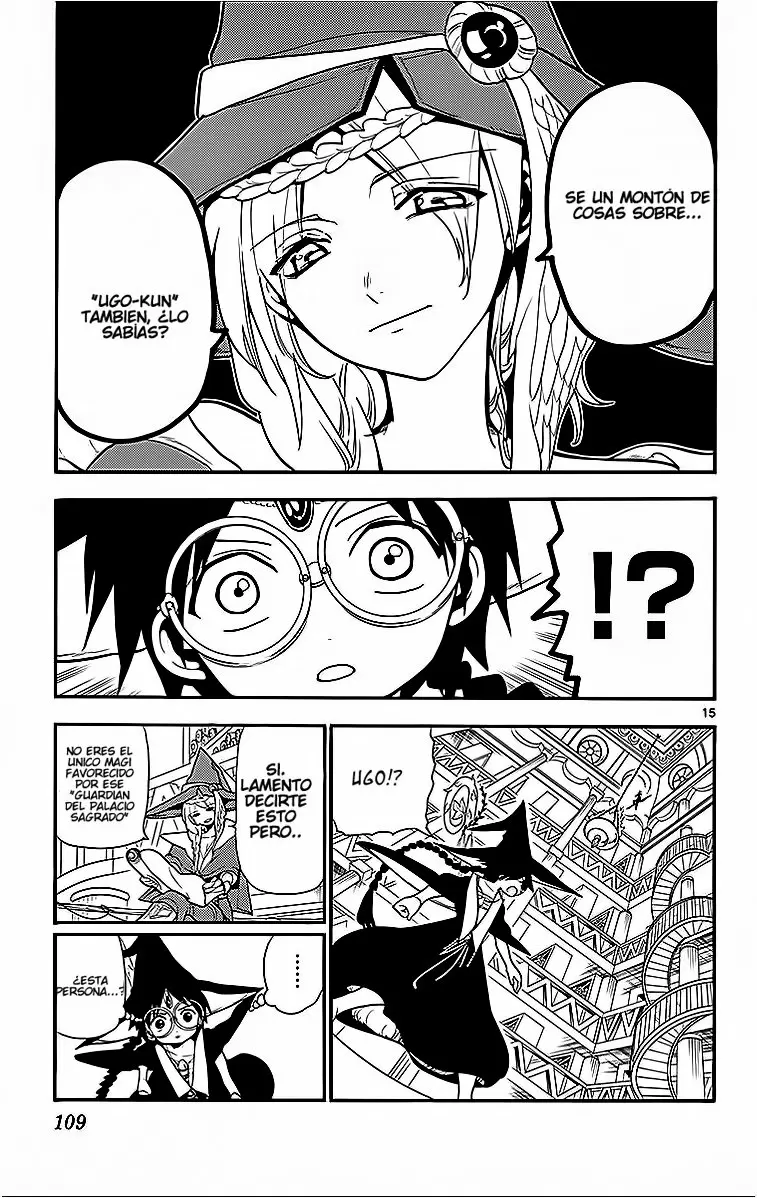 Magi - Labyrinth of Magic capítulo 204, página 15
