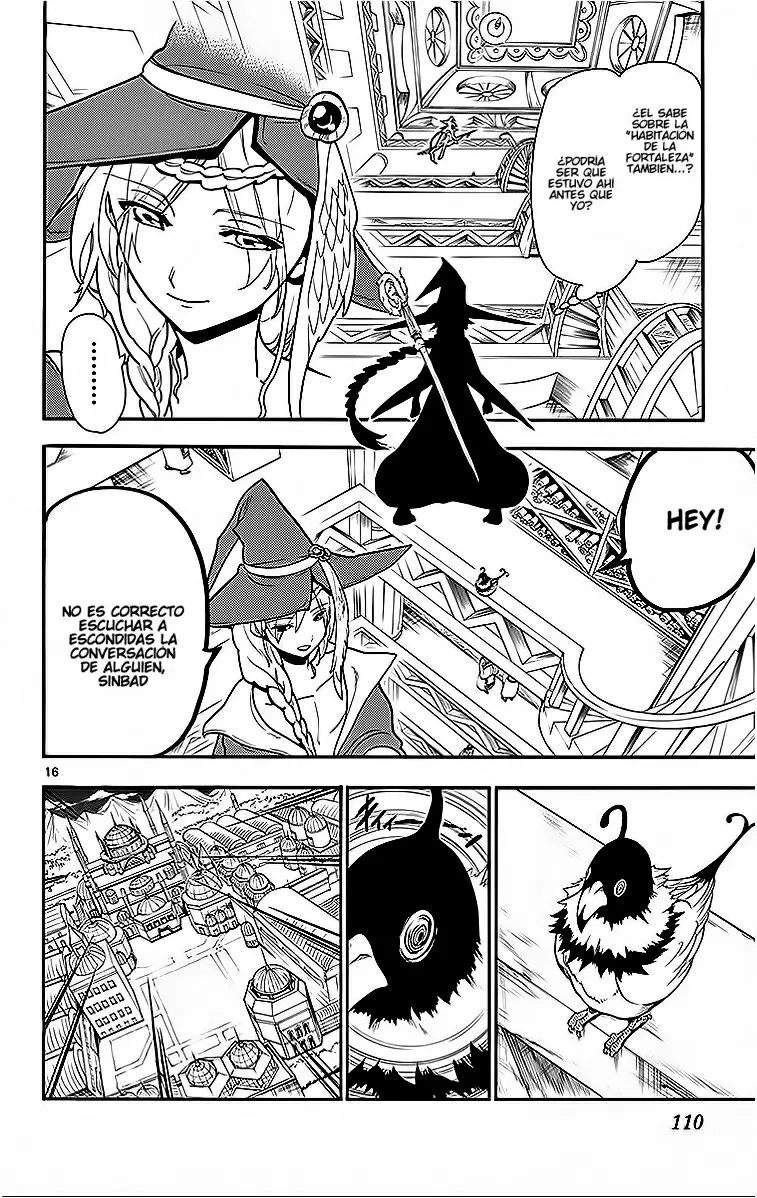 Magi - Labyrinth of Magic capítulo 204, página 16