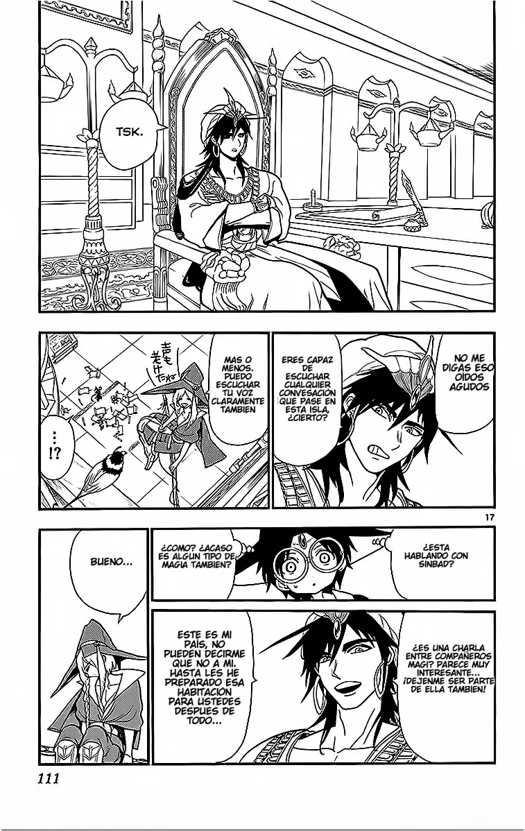 Magi - Labyrinth of Magic capítulo 204, página 17