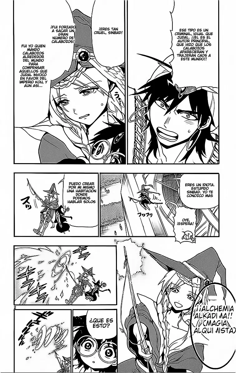 Magi - Labyrinth of Magic capítulo 205, página 2