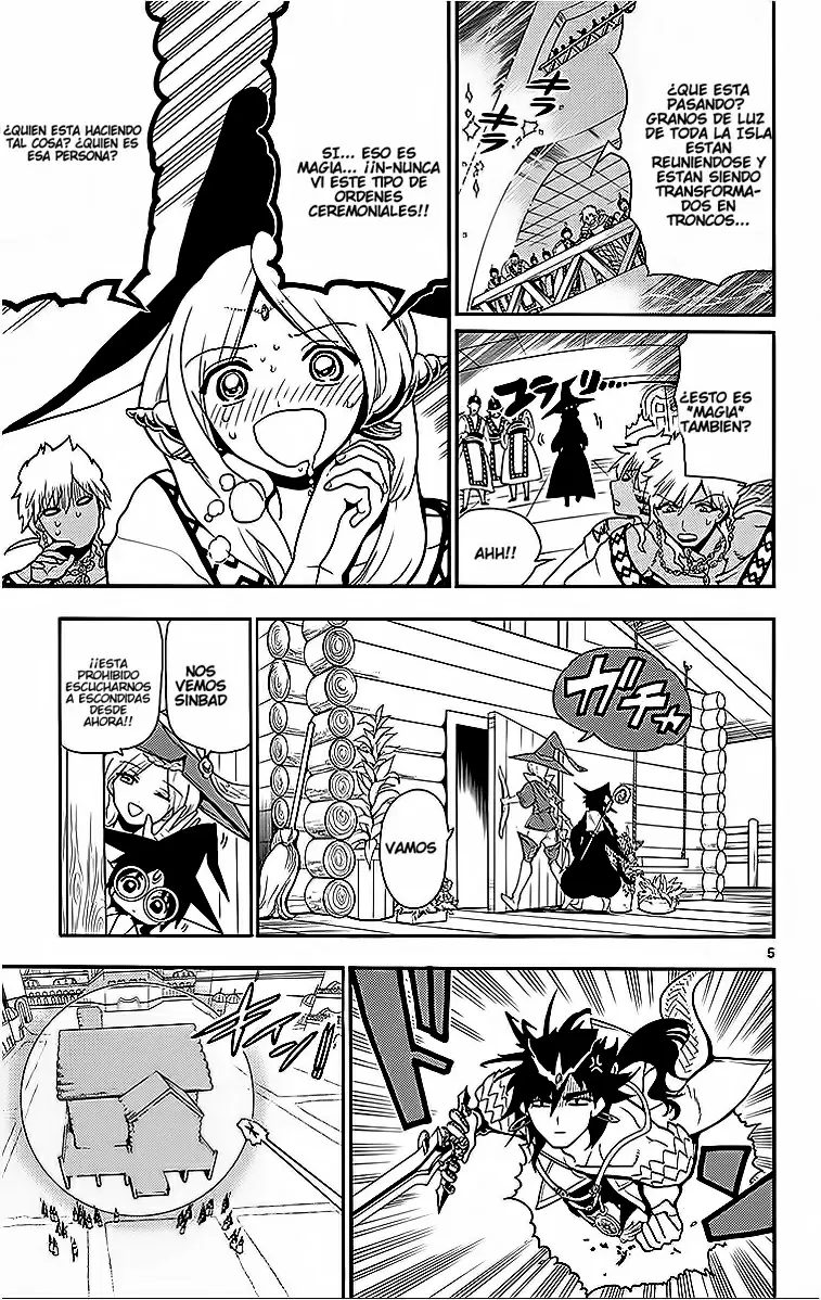 Magi - Labyrinth of Magic capítulo 205, página 5