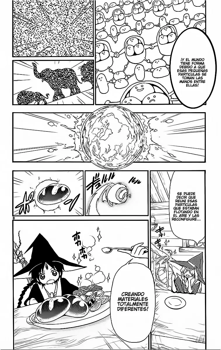 Magi - Labyrinth of Magic capítulo 205, página 8