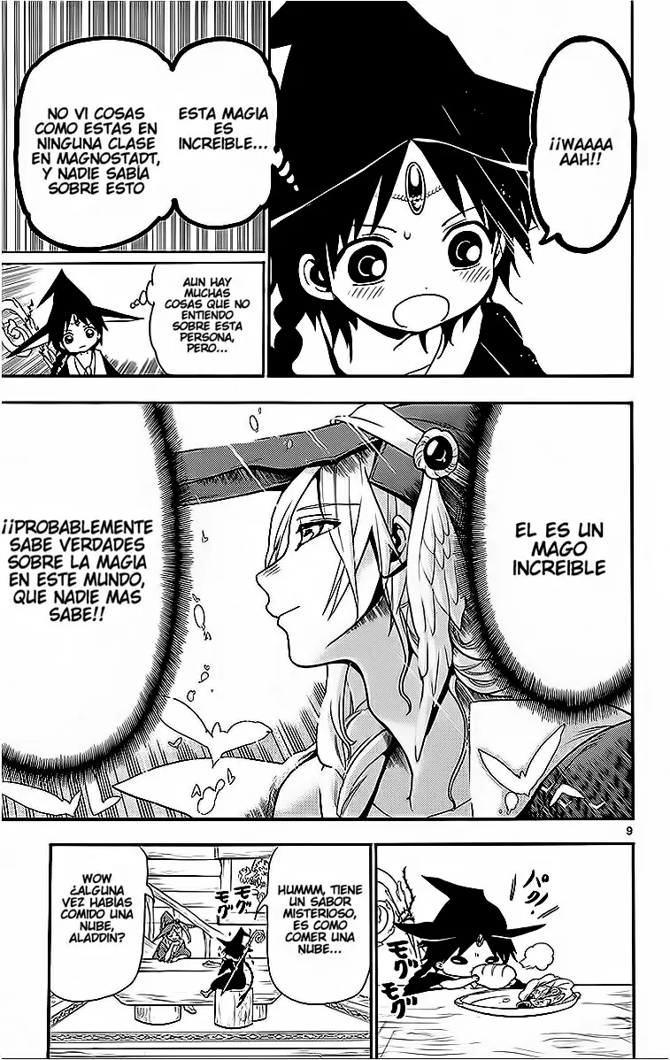 Magi - Labyrinth of Magic capítulo 205, página 9