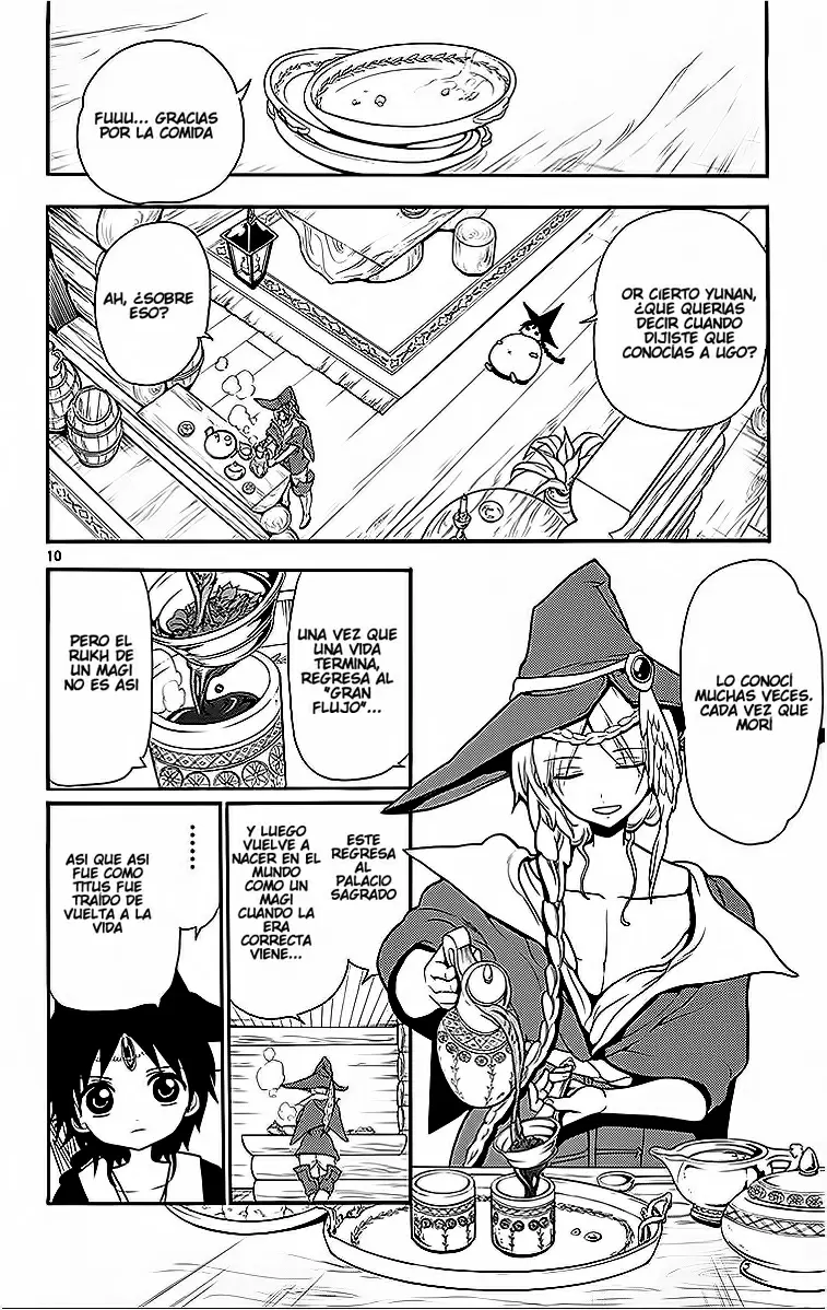 Magi - Labyrinth of Magic capítulo 205, página 10