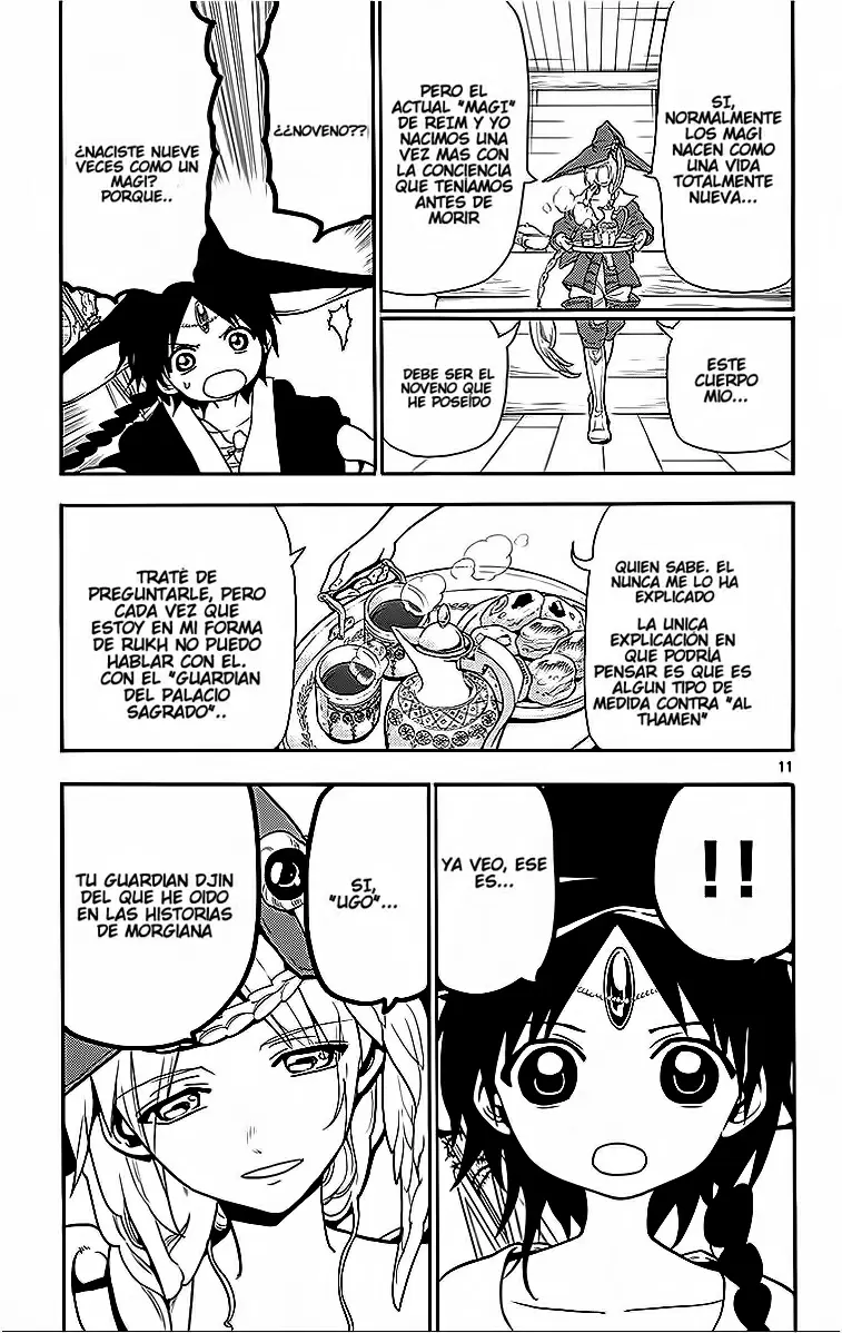 Magi - Labyrinth of Magic capítulo 205, página 11