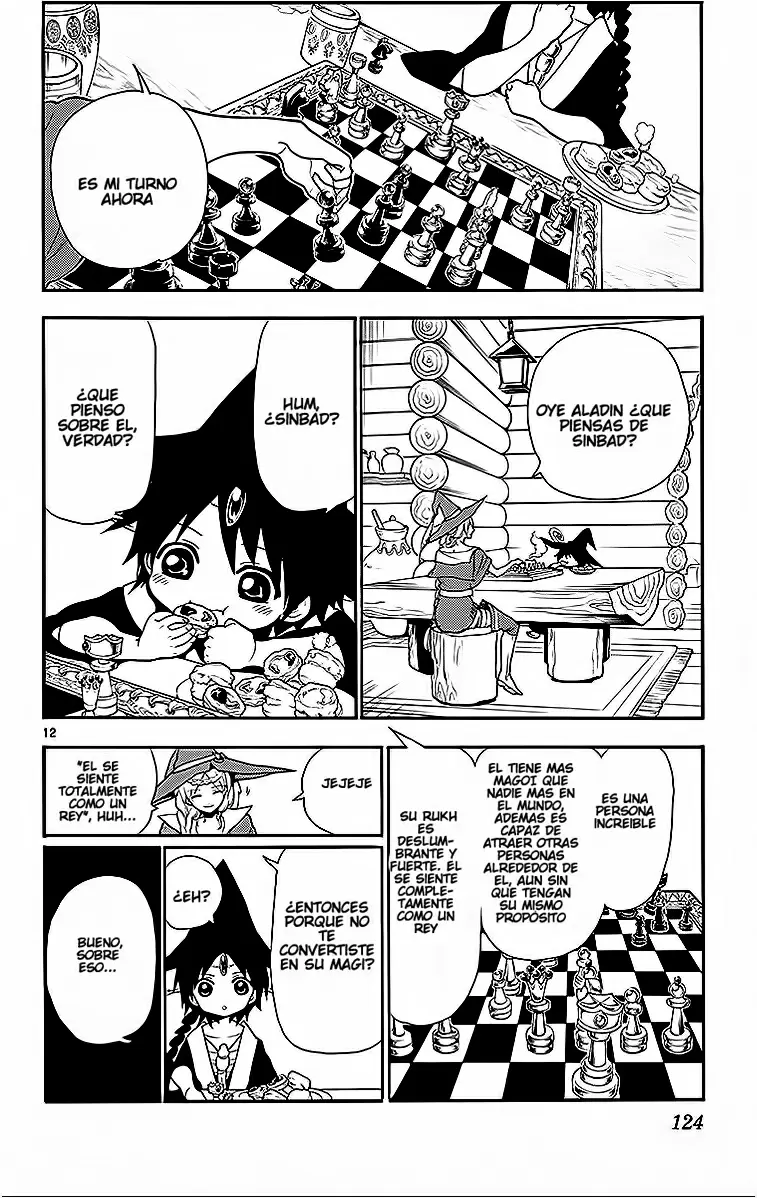 Magi - Labyrinth of Magic capítulo 205, página 12