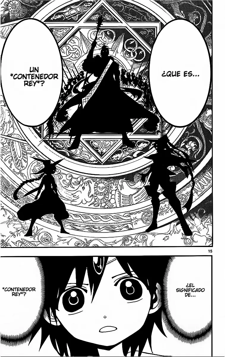 Magi - Labyrinth of Magic capítulo 205, página 15