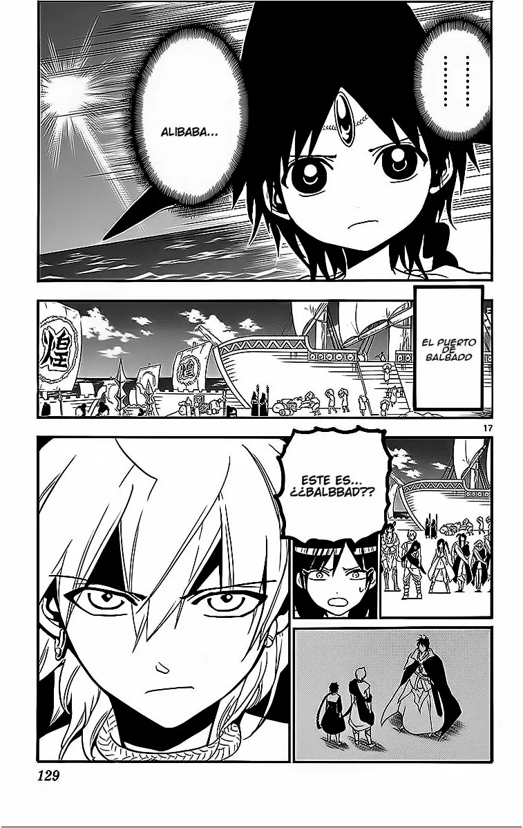 Magi - Labyrinth of Magic capítulo 205, página 17