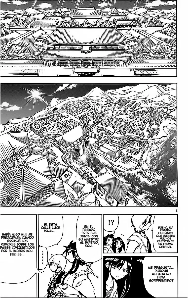 Magi - Labyrinth of Magic capítulo 206, página 4