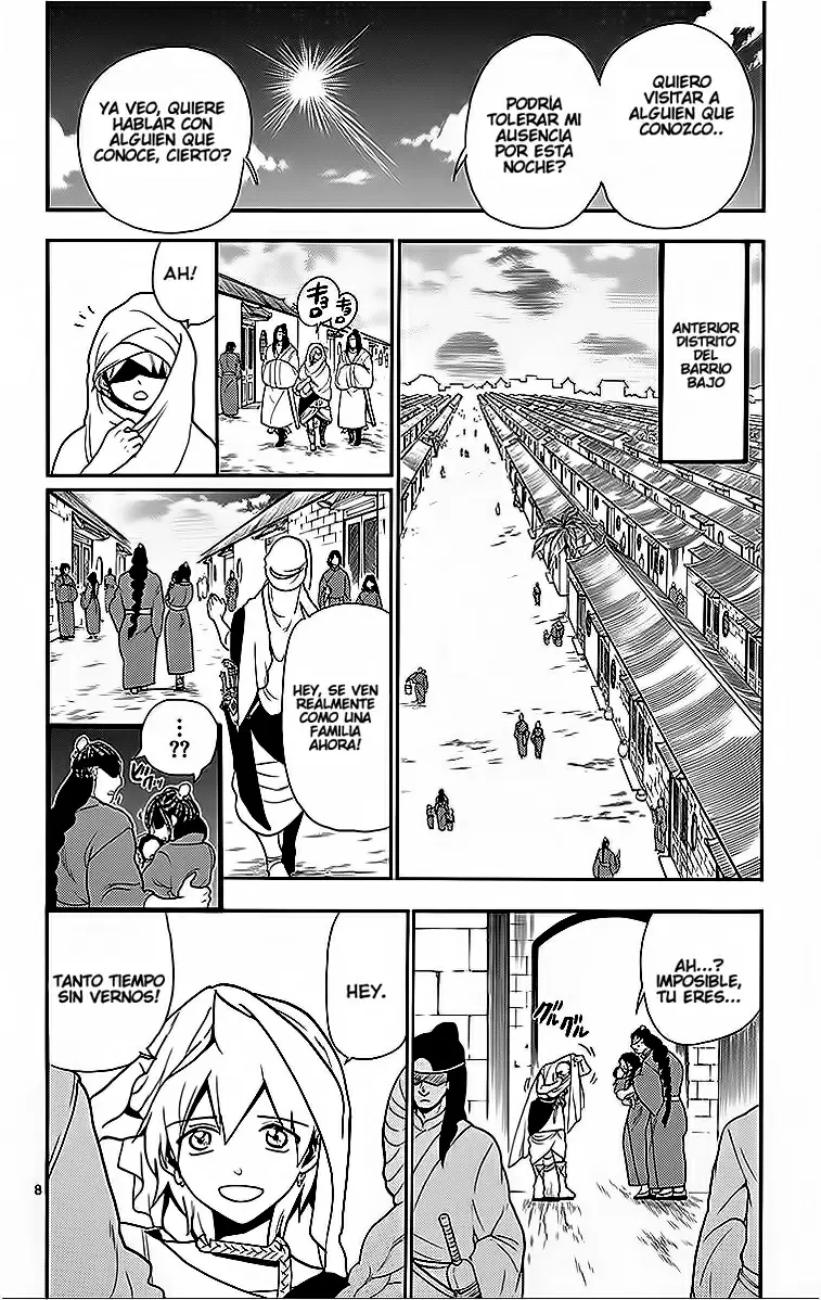 Magi - Labyrinth of Magic capítulo 206, página 7