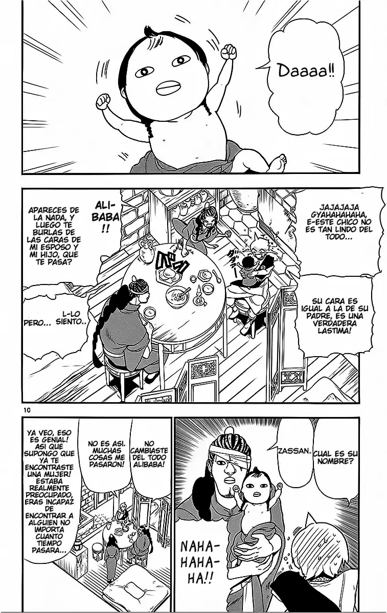 Magi - Labyrinth of Magic capítulo 206, página 9