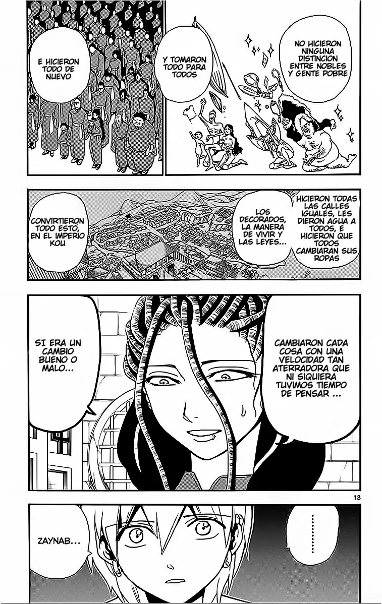 Magi - Labyrinth of Magic capítulo 206, página 12