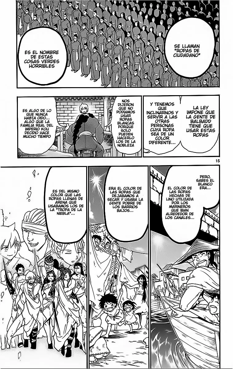 Magi - Labyrinth of Magic capítulo 206, página 14