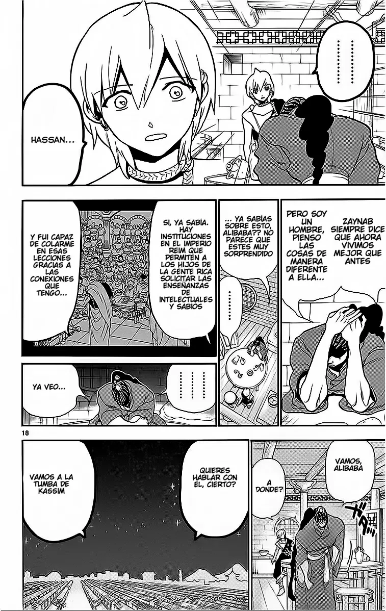 Magi - Labyrinth of Magic capítulo 206, página 17