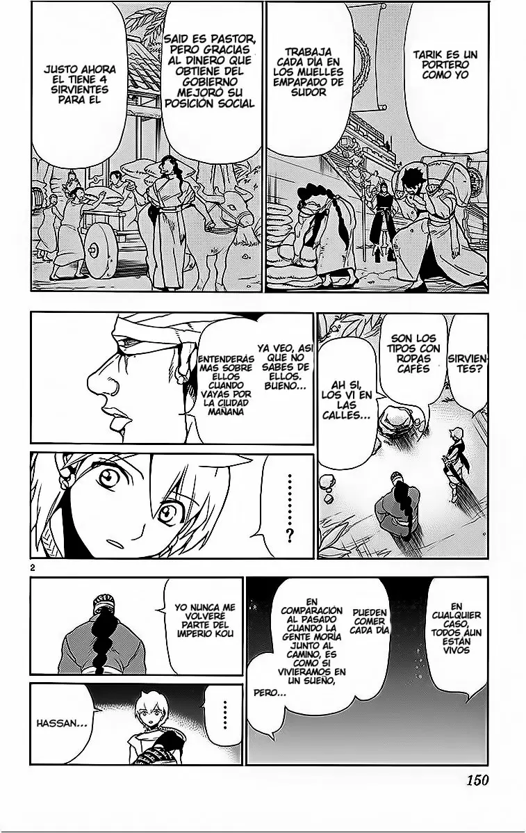 Magi - Labyrinth of Magic capítulo 207, página 2
