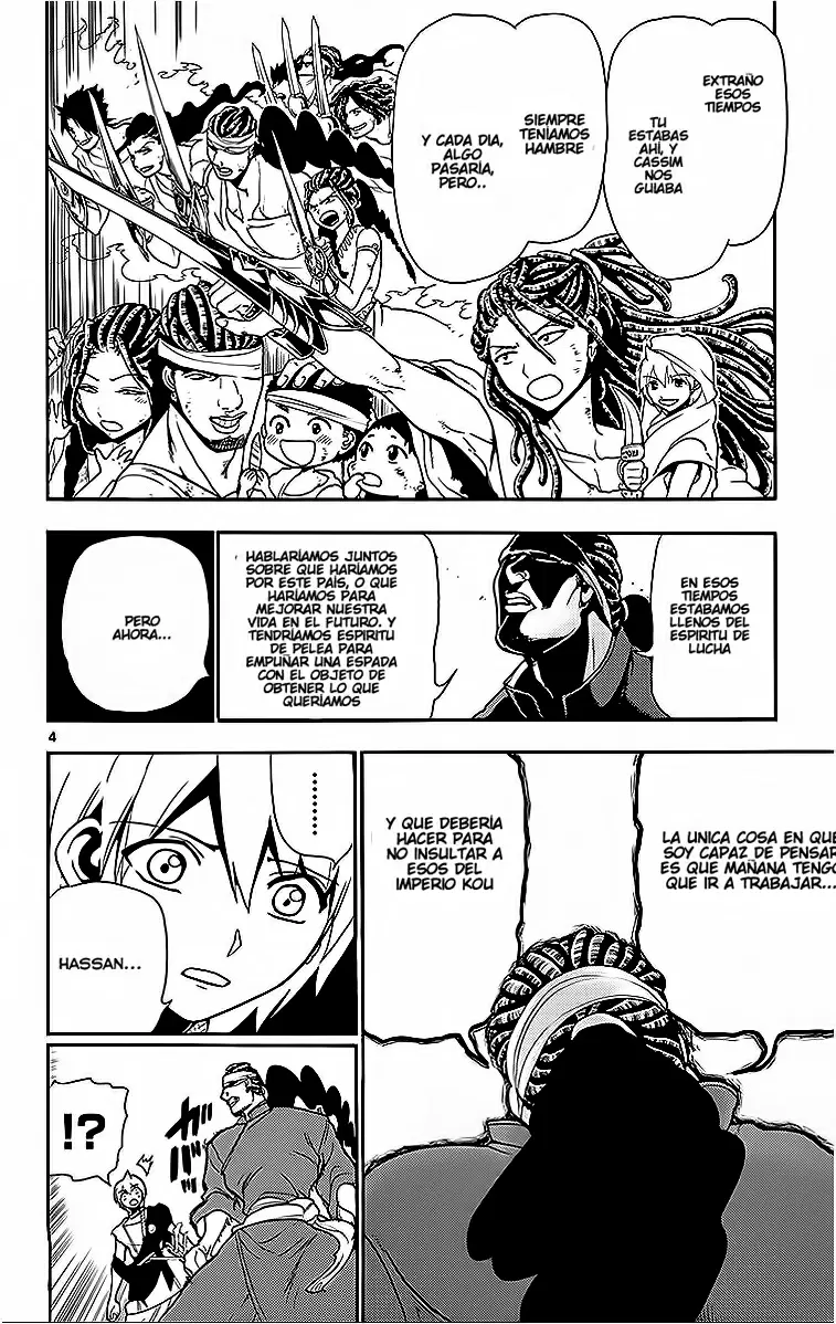 Magi - Labyrinth of Magic capítulo 207, página 4