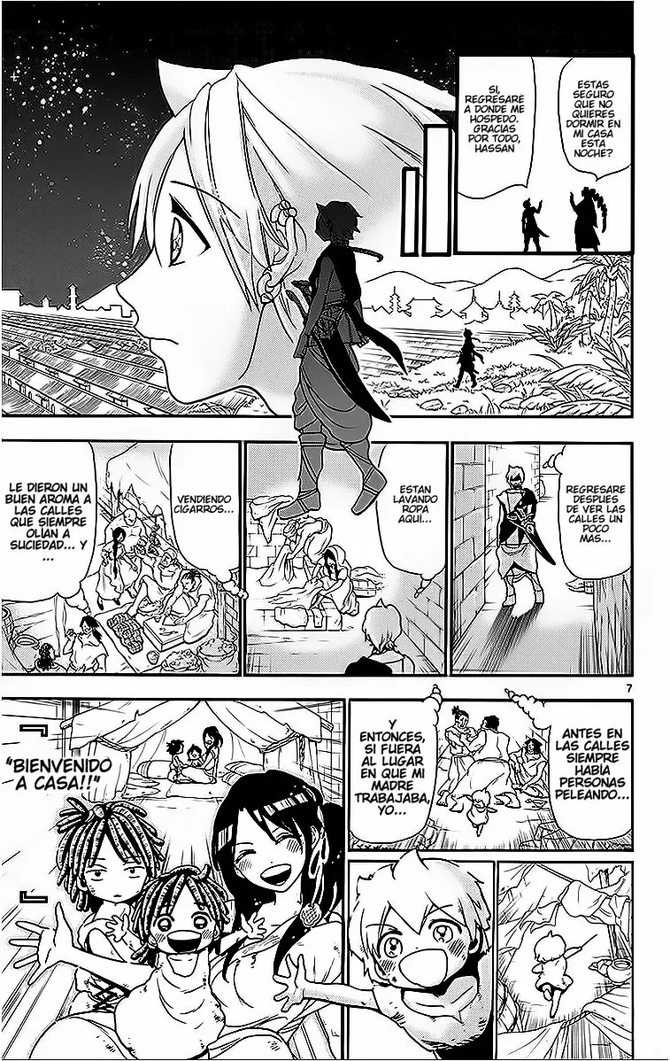 Magi - Labyrinth of Magic capítulo 207, página 7