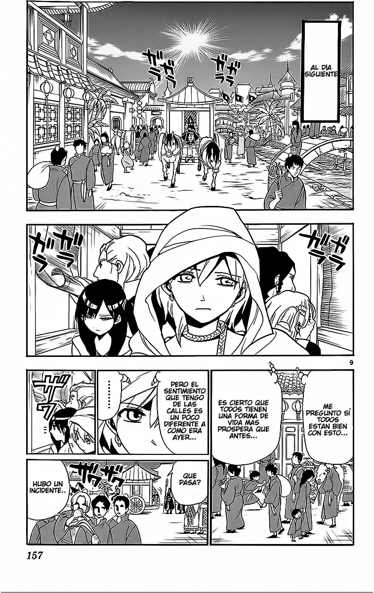Magi - Labyrinth of Magic capítulo 207, página 9