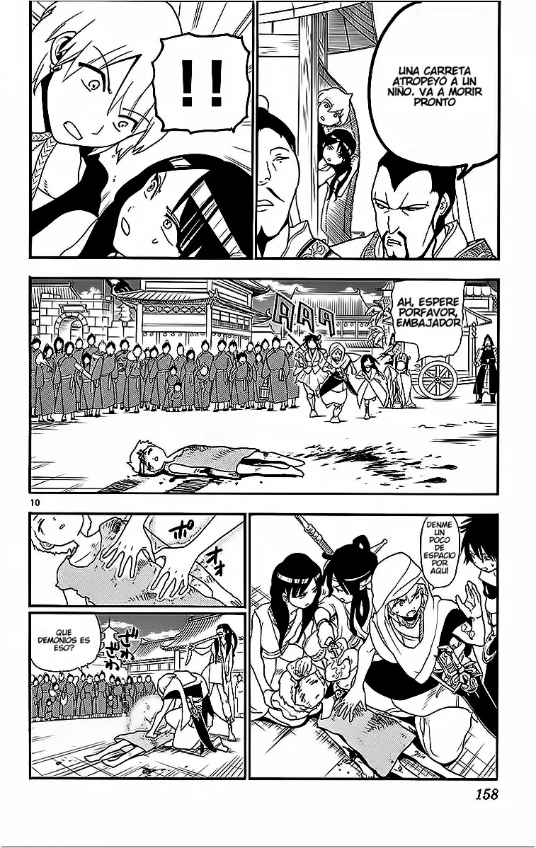 Magi - Labyrinth of Magic capítulo 207, página 10