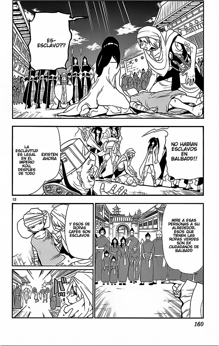 Magi - Labyrinth of Magic capítulo 207, página 12