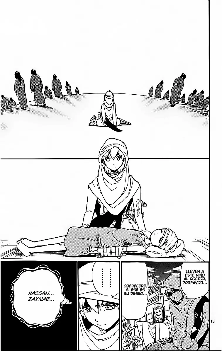 Magi - Labyrinth of Magic capítulo 207, página 15