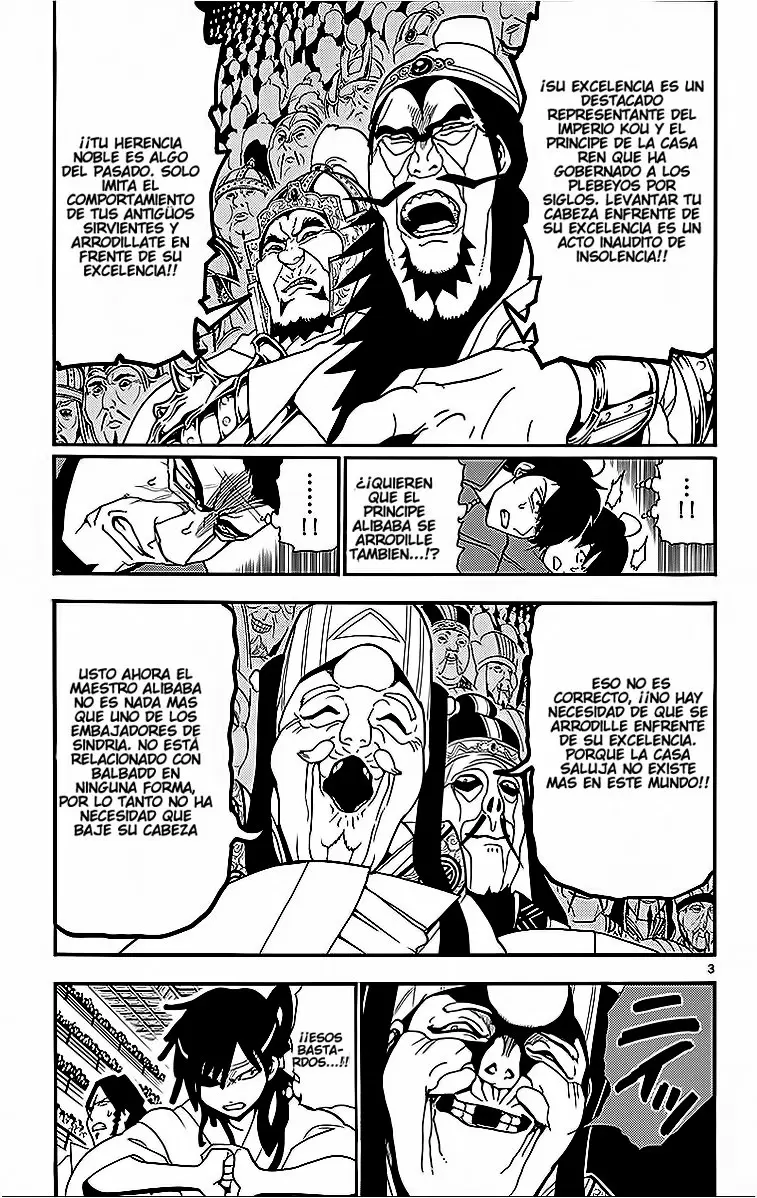 Magi - Labyrinth of Magic capítulo 208, página 3