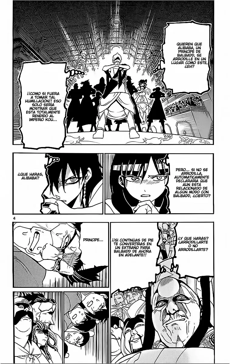 Magi - Labyrinth of Magic capítulo 208, página 4