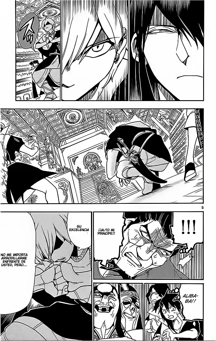 Magi - Labyrinth of Magic capítulo 208, página 5