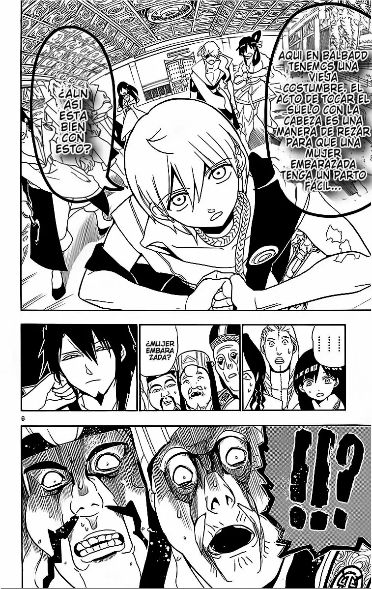 Magi - Labyrinth of Magic capítulo 208, página 6