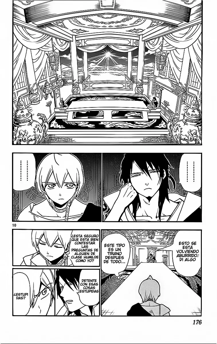 Magi - Labyrinth of Magic capítulo 208, página 10
