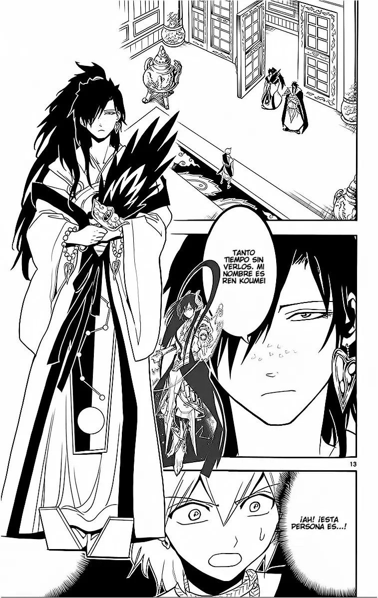 Magi - Labyrinth of Magic capítulo 208, página 13