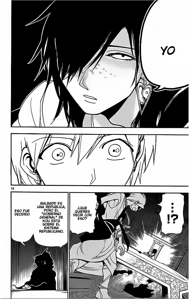 Magi - Labyrinth of Magic capítulo 208, página 16