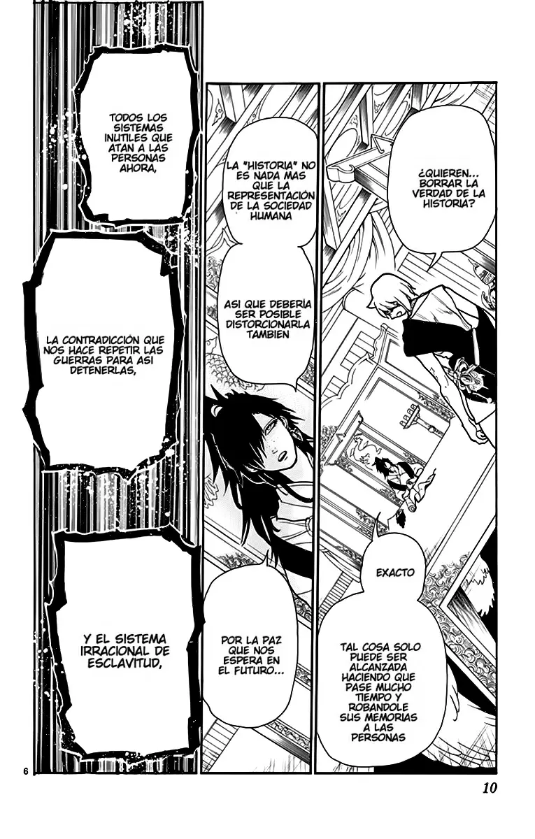 Magi - Labyrinth of Magic capítulo 209, página 9