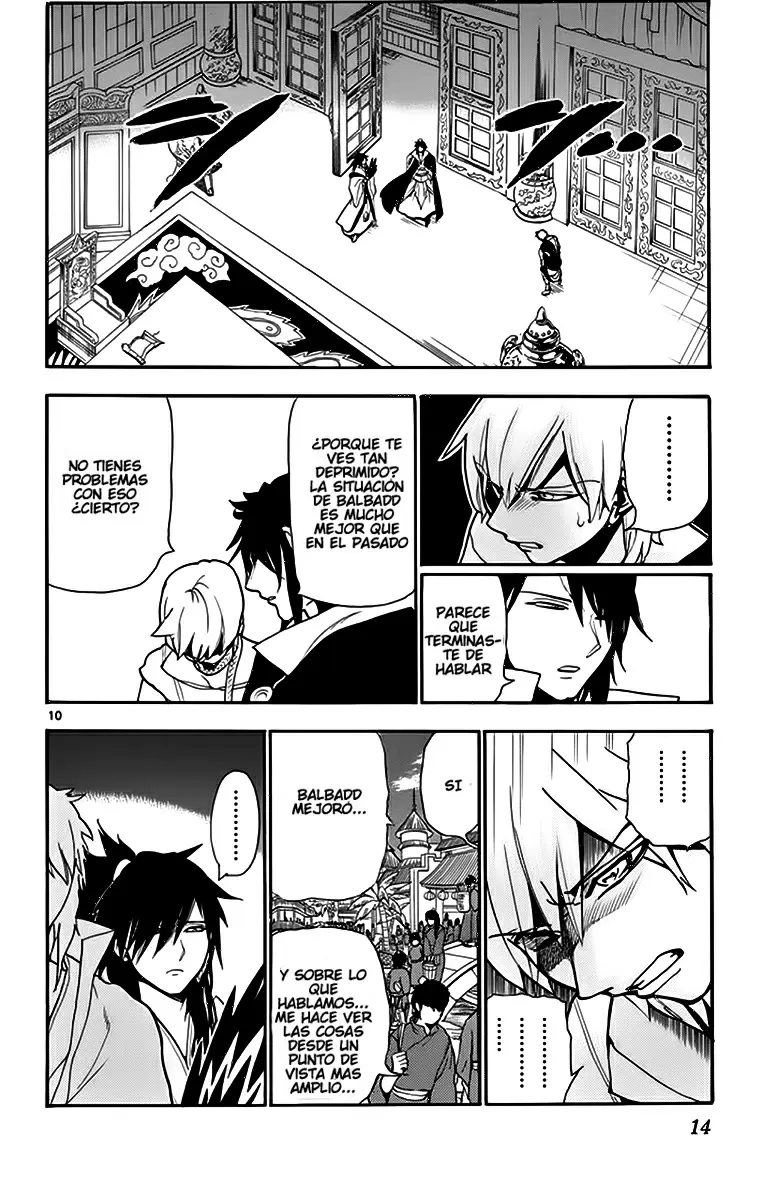 Magi - Labyrinth of Magic capítulo 209, página 13