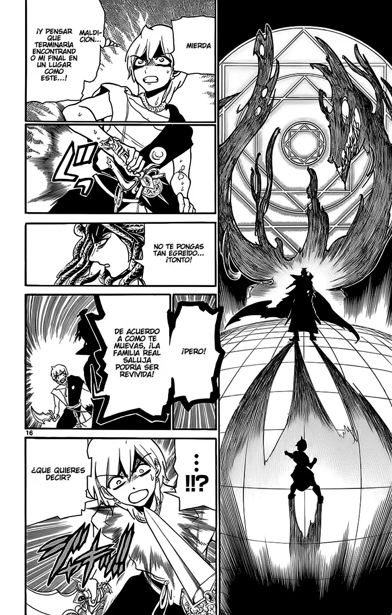 Magi - Labyrinth of Magic capítulo 209, página 19