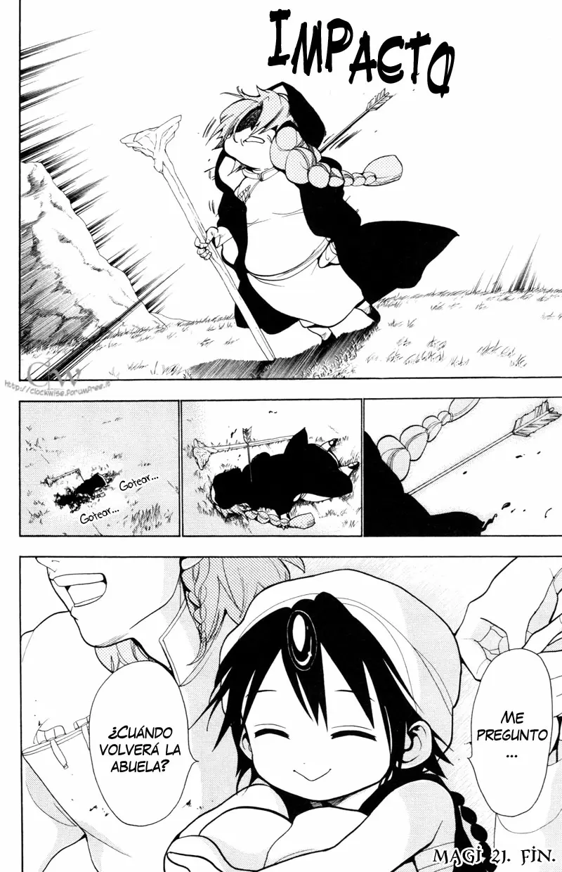 Magi - Labyrinth of Magic capítulo 21, página 18