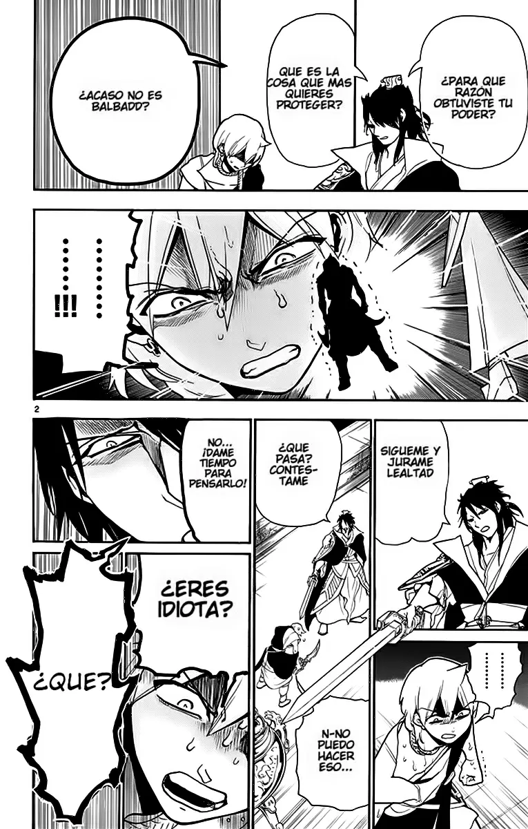 Magi - Labyrinth of Magic capítulo 210, página 2