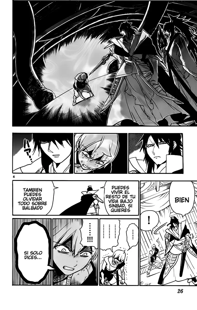 Magi - Labyrinth of Magic capítulo 210, página 4