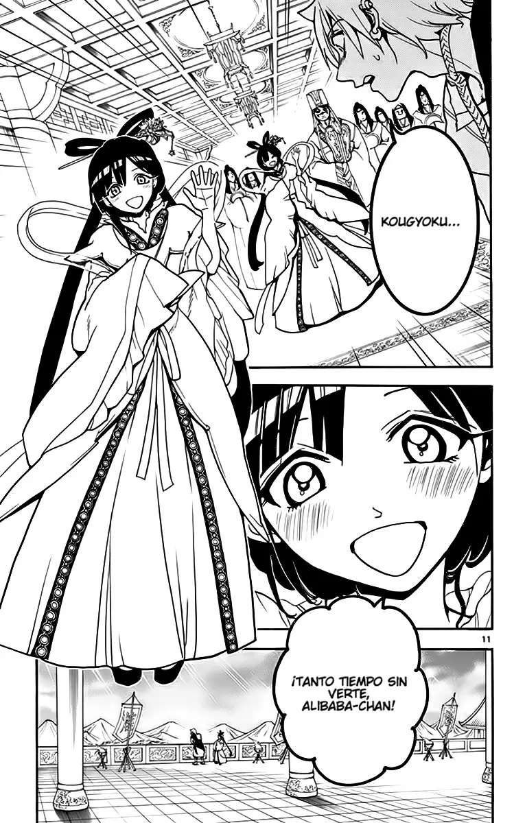 Magi - Labyrinth of Magic capítulo 210, página 11