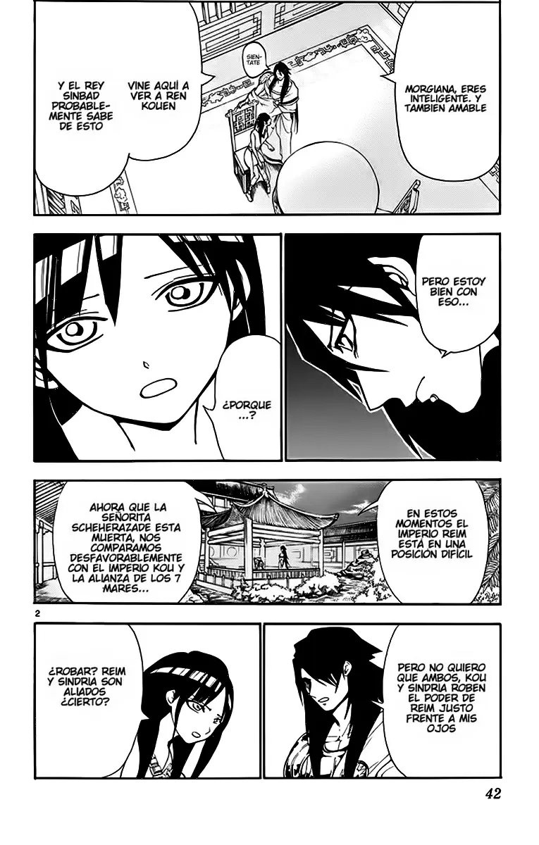 Magi - Labyrinth of Magic capítulo 211, página 2