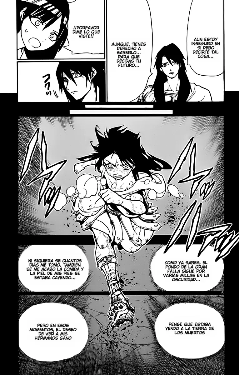 Magi - Labyrinth of Magic capítulo 211, página 5