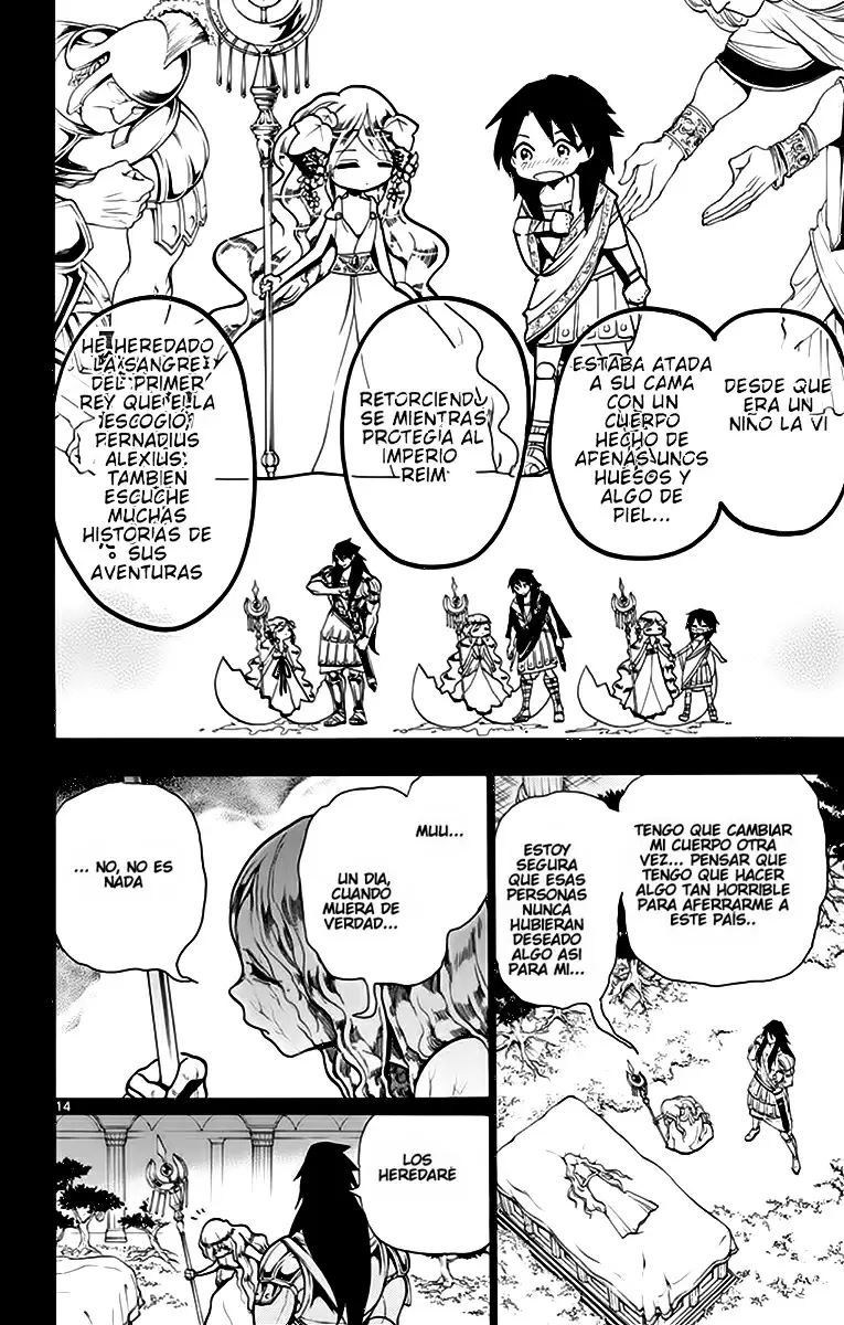 Magi - Labyrinth of Magic capítulo 211, página 13