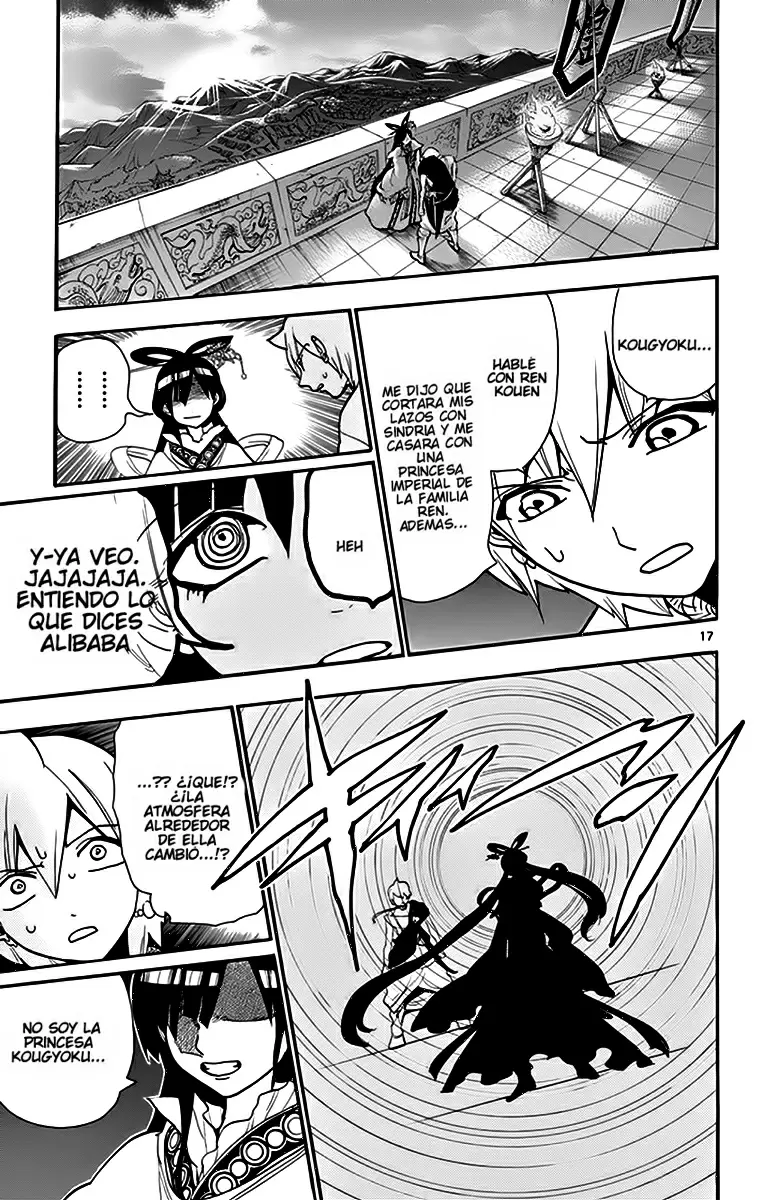 Magi - Labyrinth of Magic capítulo 211, página 16