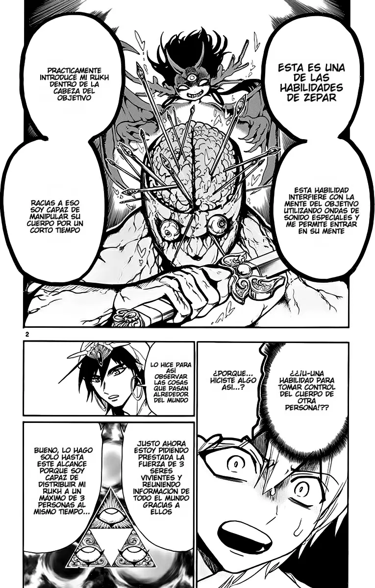 Magi - Labyrinth of Magic capítulo 212, página 2