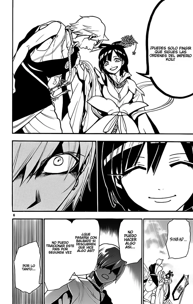 Magi - Labyrinth of Magic capítulo 212, página 6