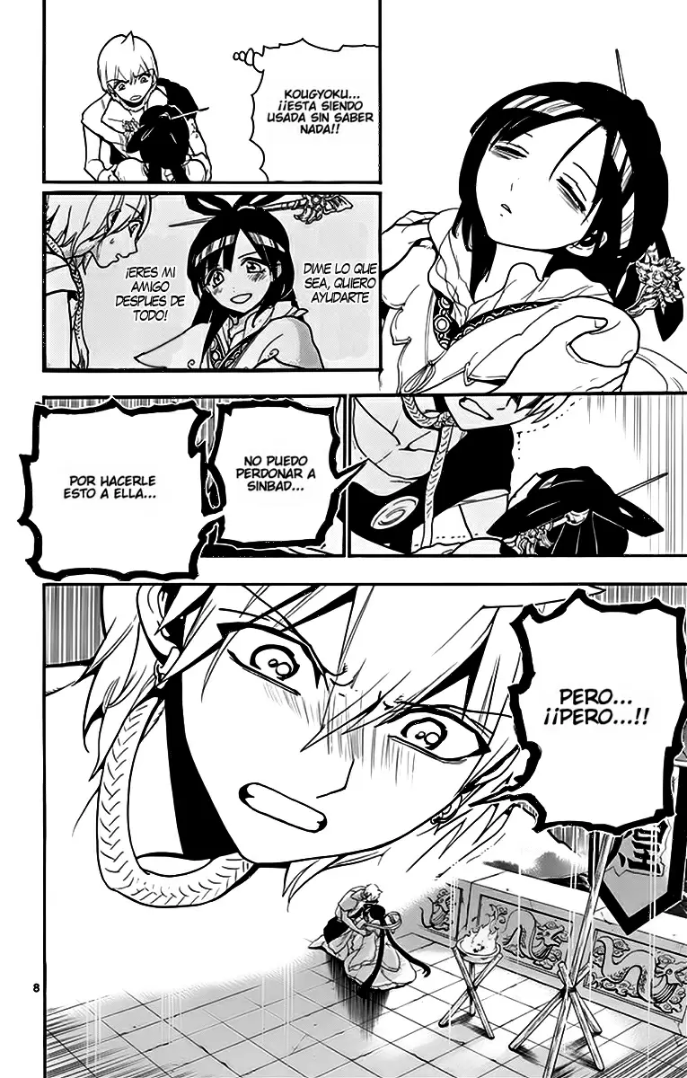 Magi - Labyrinth of Magic capítulo 212, página 8