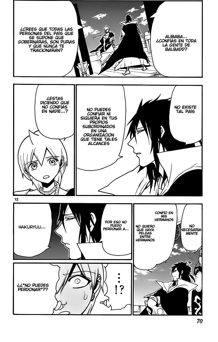 Magi - Labyrinth of Magic capítulo 212, página 12