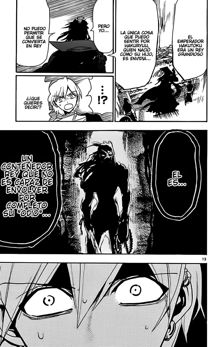 Magi - Labyrinth of Magic capítulo 212, página 13