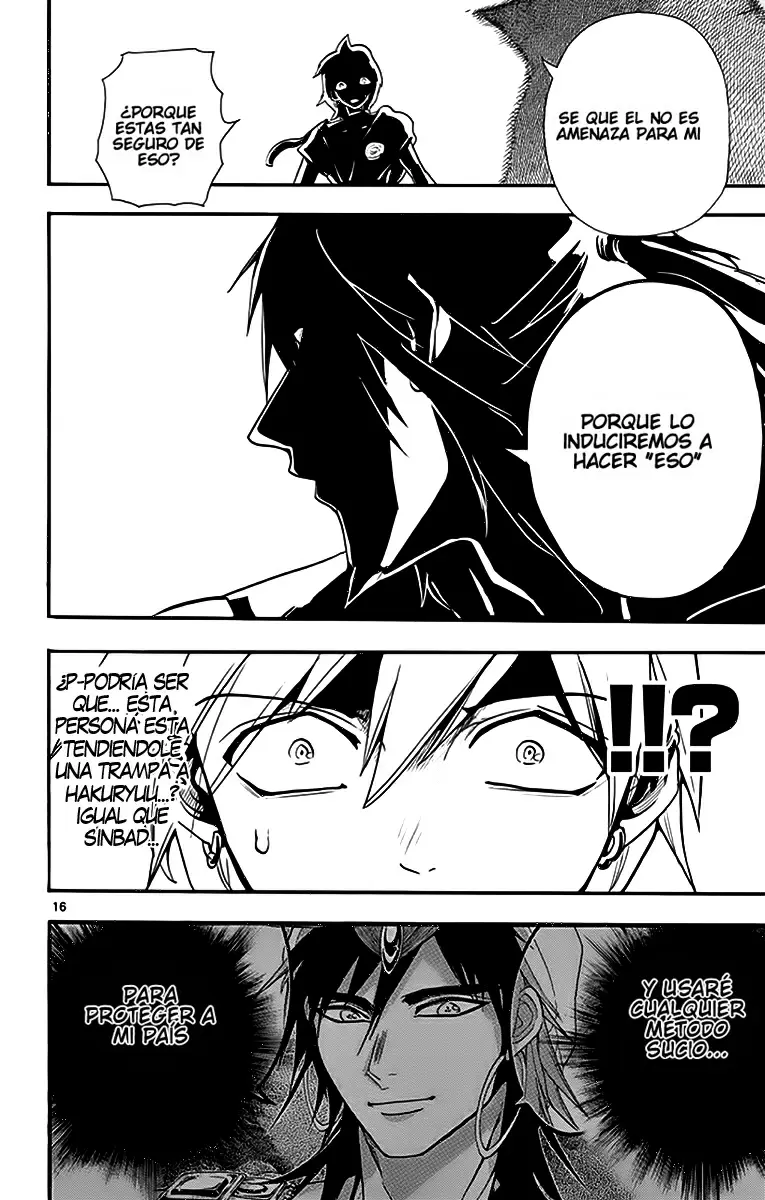 Magi - Labyrinth of Magic capítulo 212, página 16