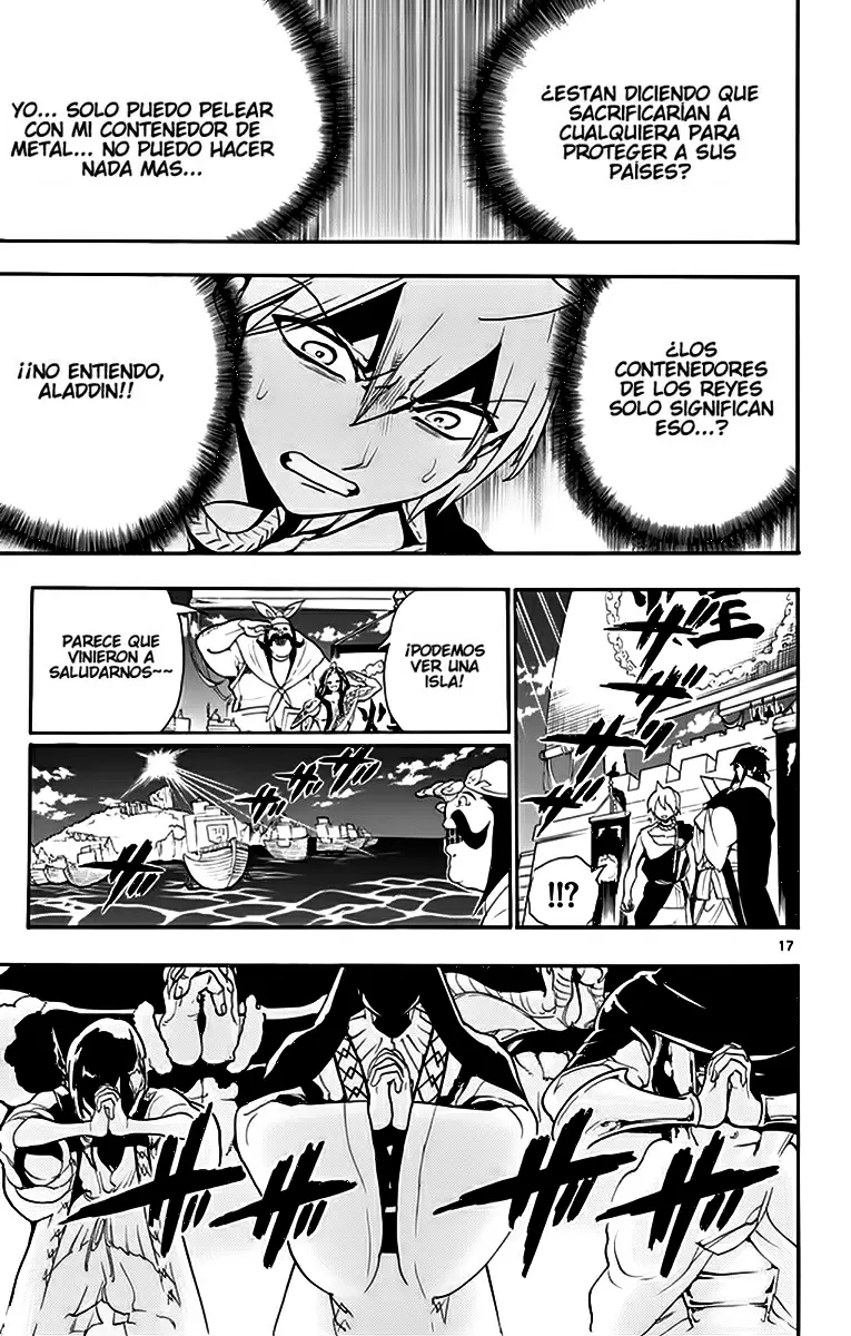 Magi - Labyrinth of Magic capítulo 212, página 17